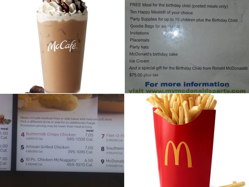 McDonald's Menu