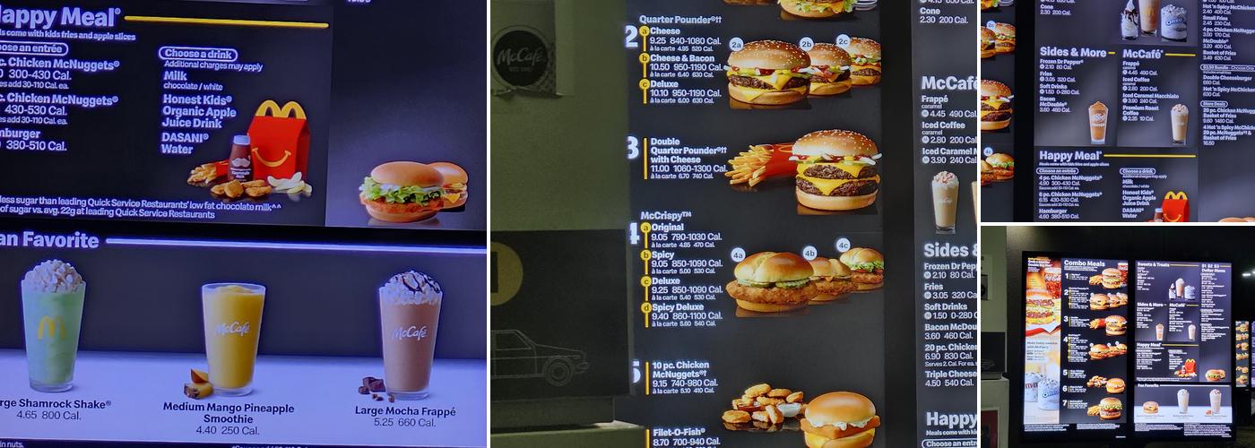 McDonald's Menu