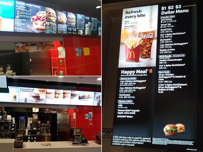 McDonald's Menu