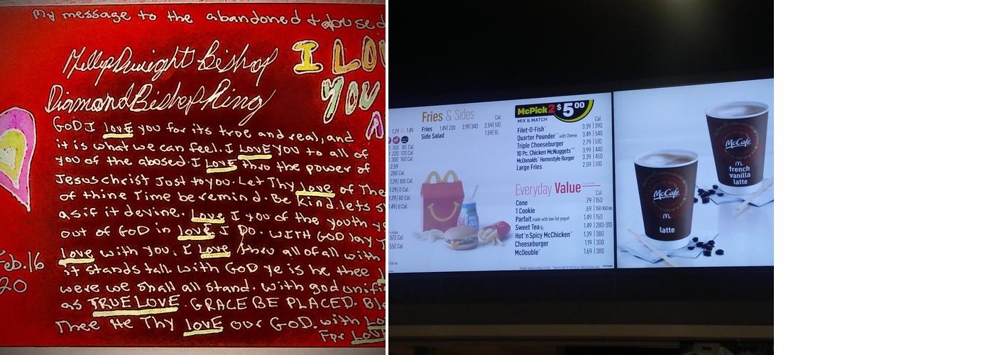 McDonald's Menu