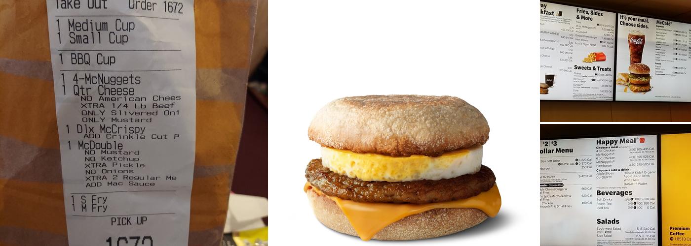 McDonald's Menu