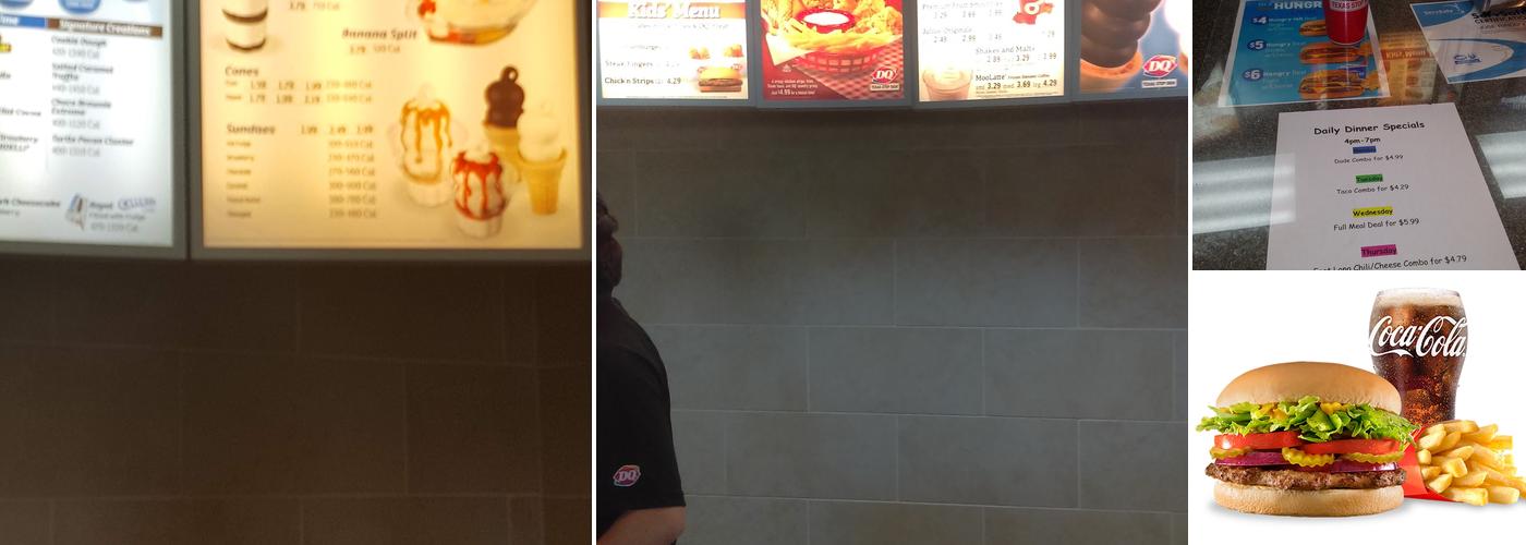 Dairy Queen Menu