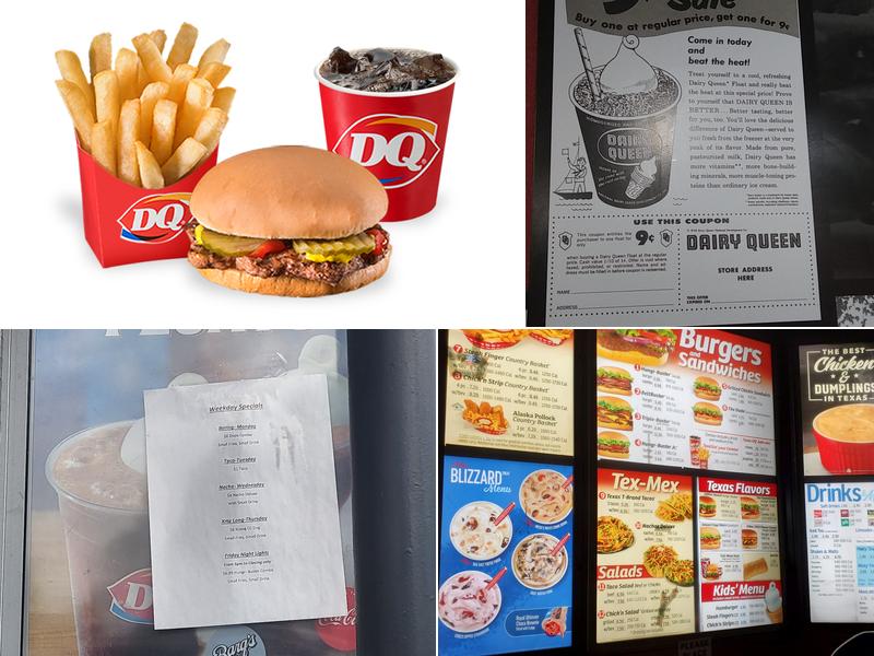 Dairy Queen Menu