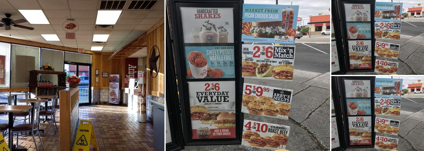 Arby's Menu