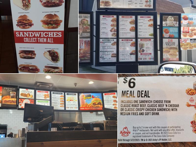 Arby's Menu