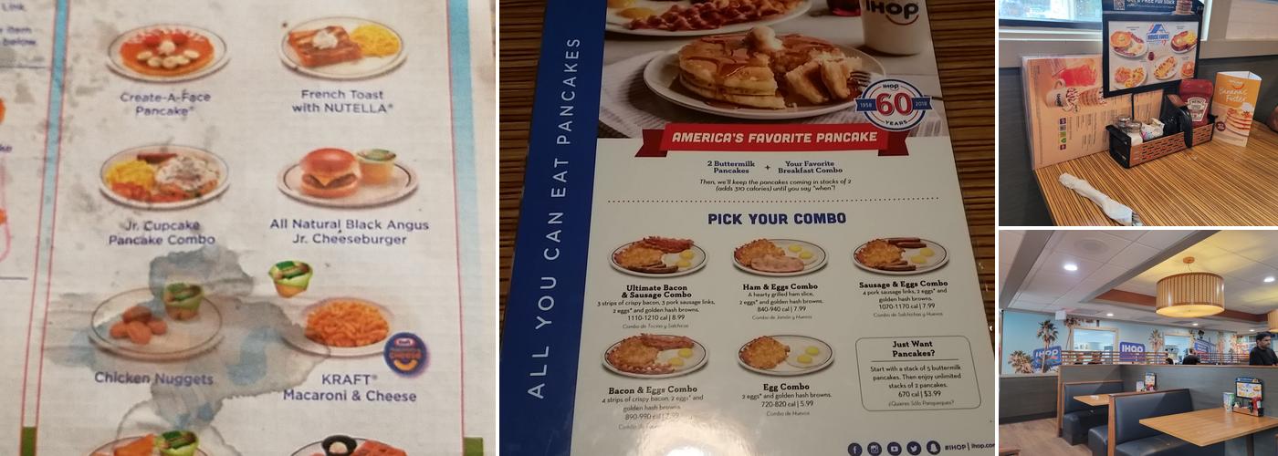 IHOP Menu