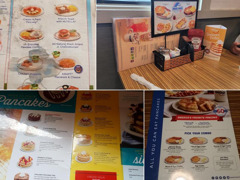 IHOP Menu