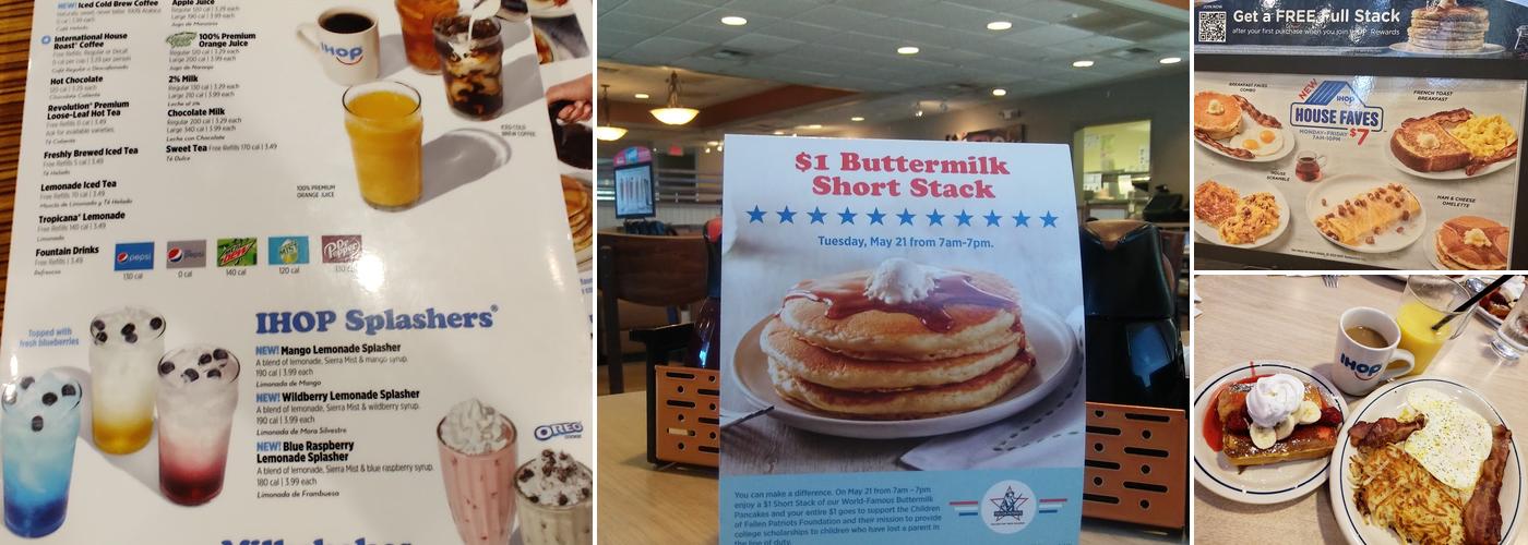 IHOP Menu