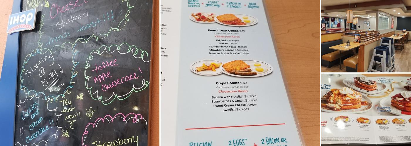 IHOP Menu