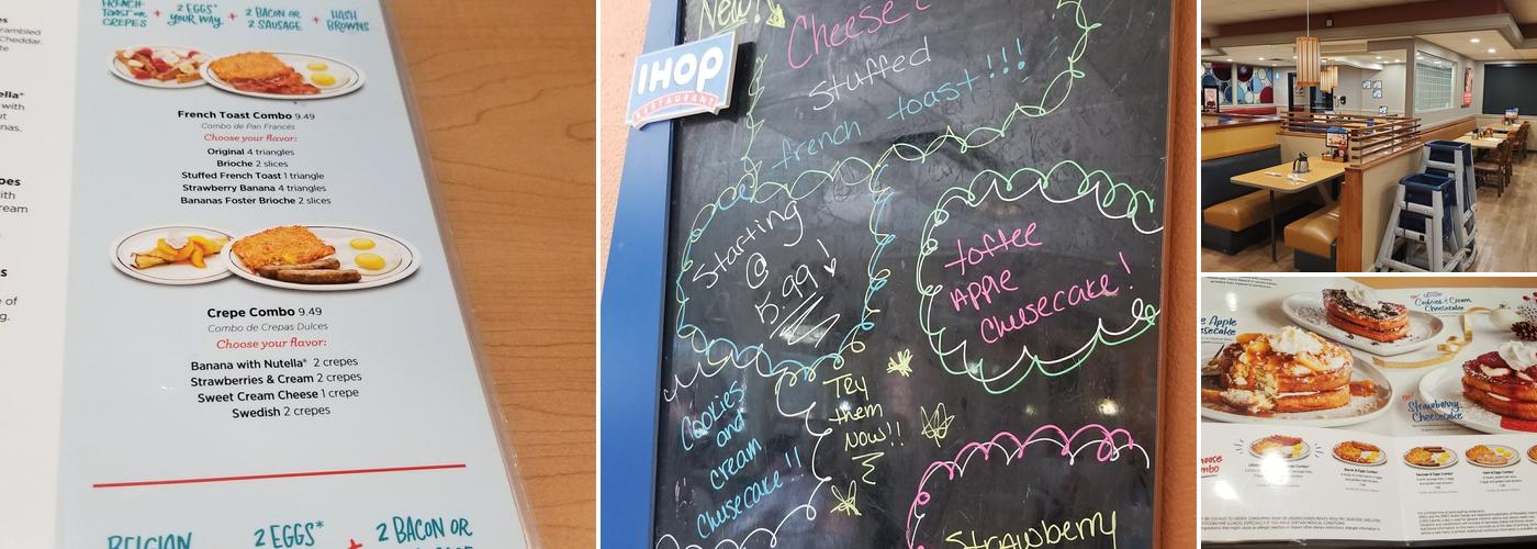 IHOP Menu
