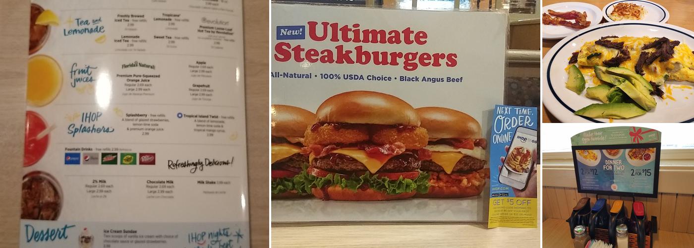 IHOP Menu