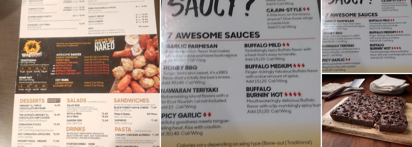Pizza Hut Menu