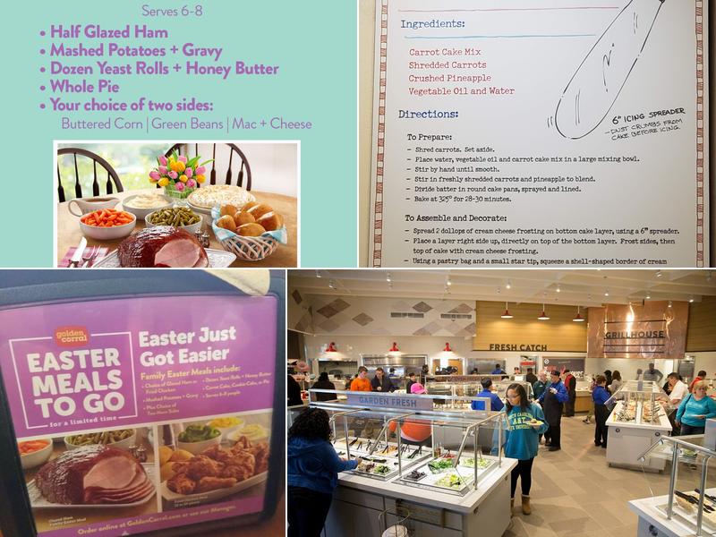 Golden Corral Buffet & Grill Menu