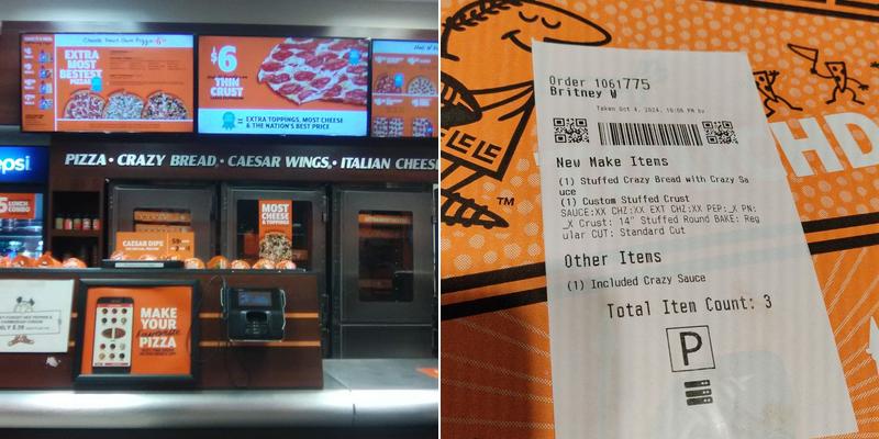 Little Caesars Pizza Menu