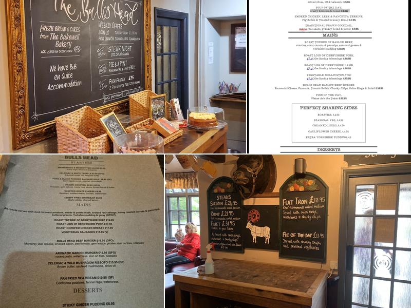 The Bull at Foolow Menu