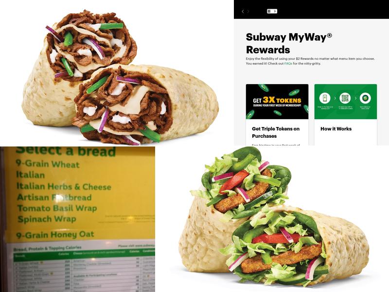 Subway Menu