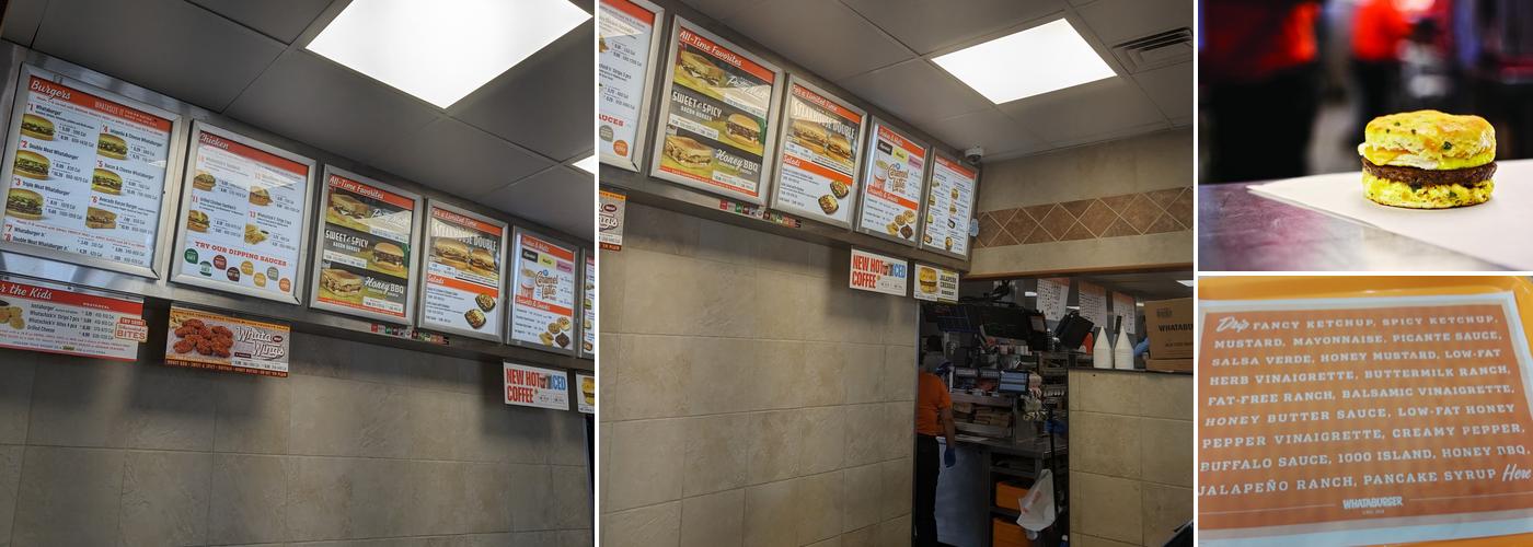 Whataburger Menu