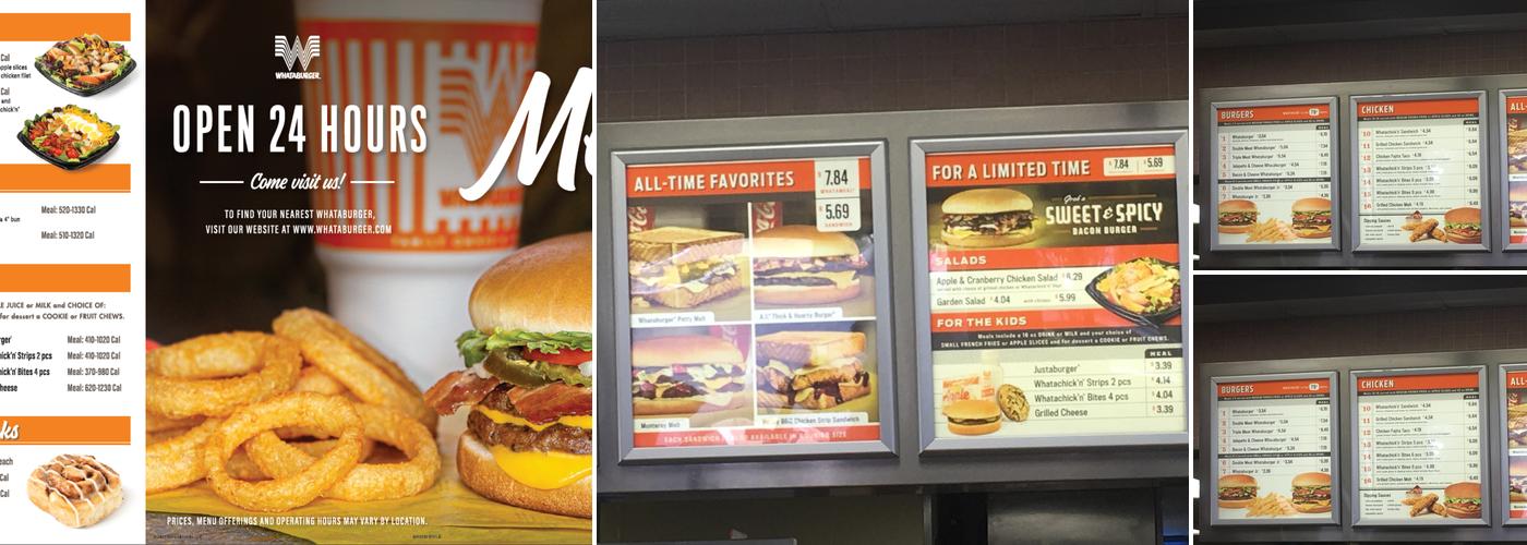 Whataburger Menu