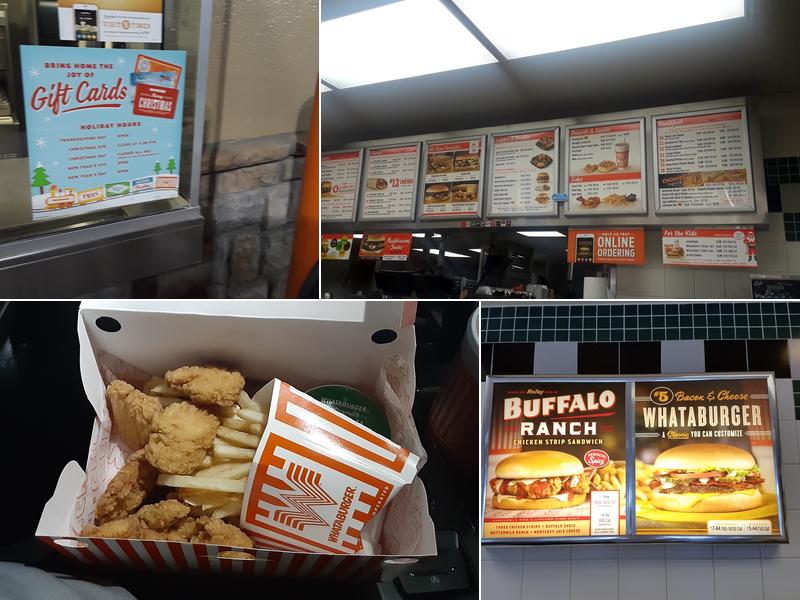 Whataburger Menu