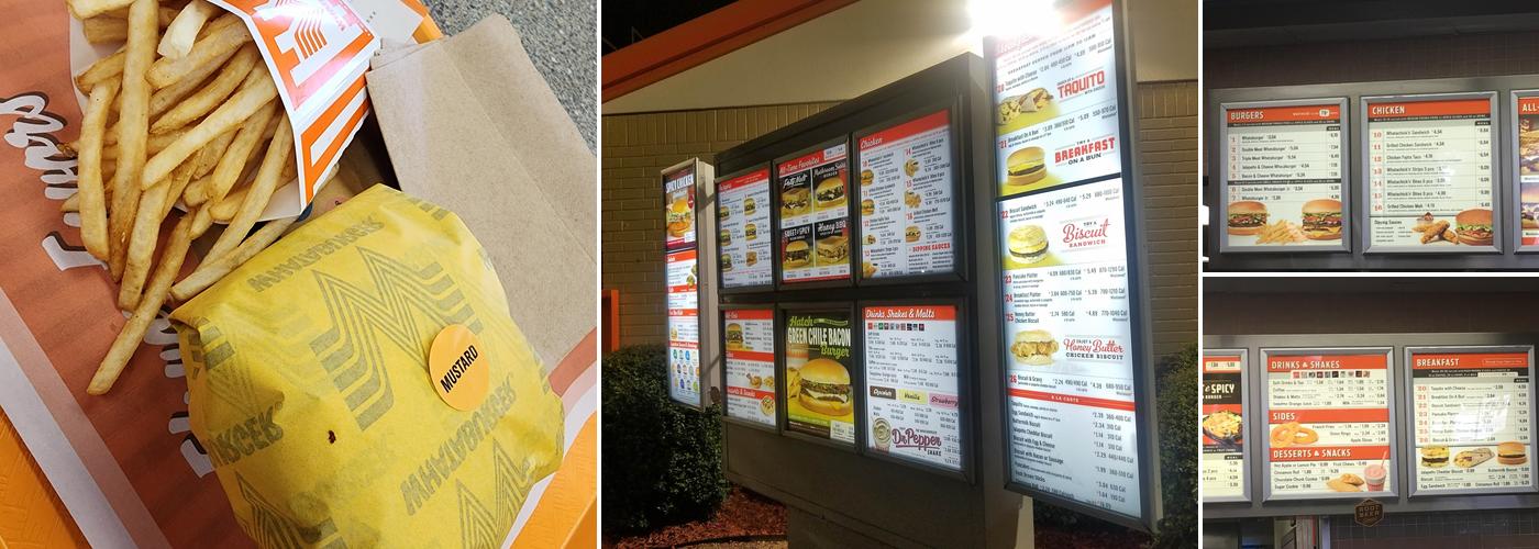Whataburger Menu