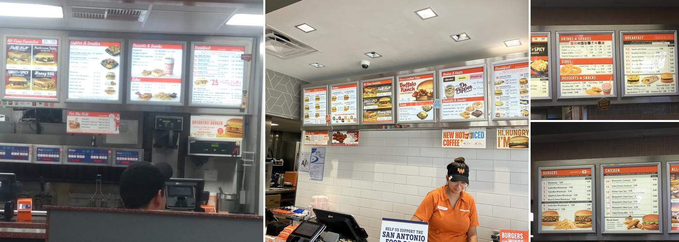 Whataburger Menu
