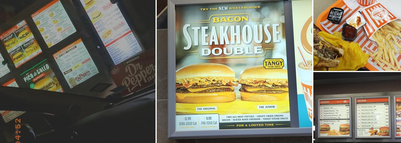 Whataburger Menu