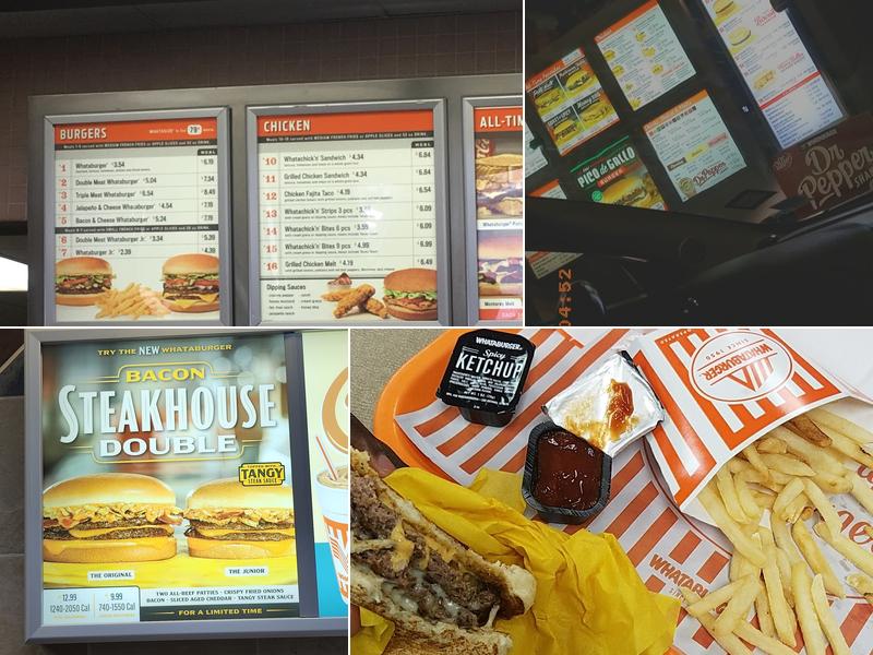 Whataburger Menu