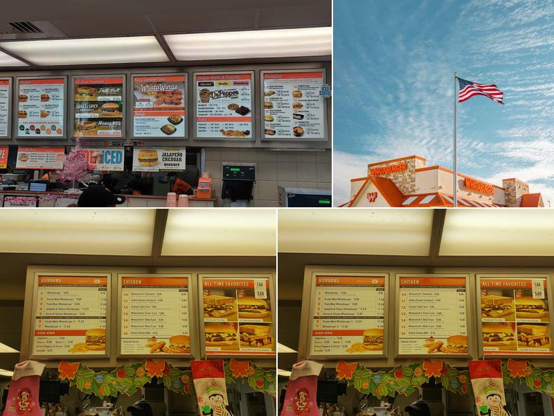 Whataburger Menu