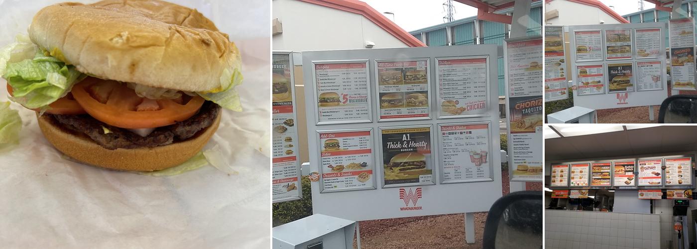 Whataburger Menu