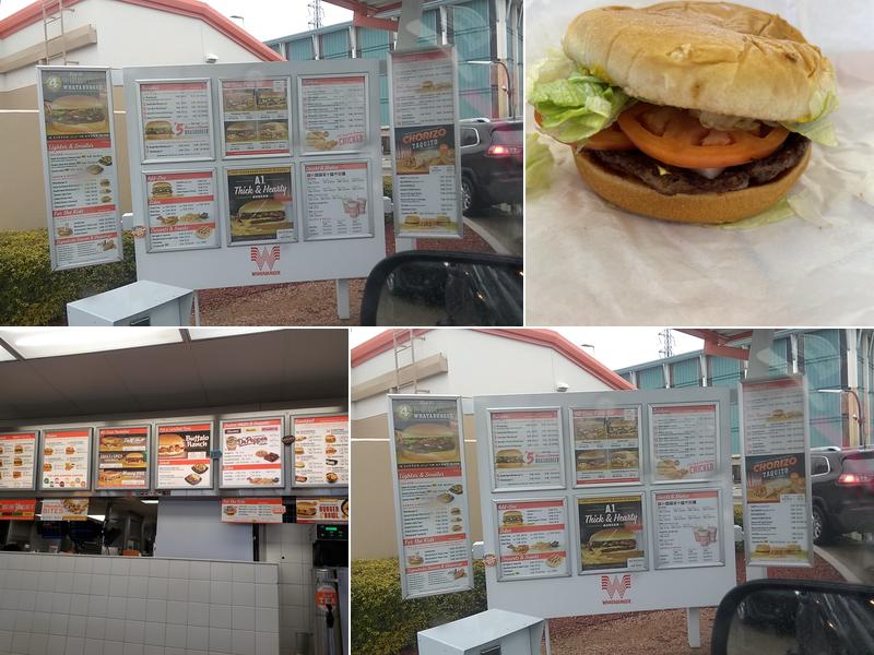 Whataburger Menu