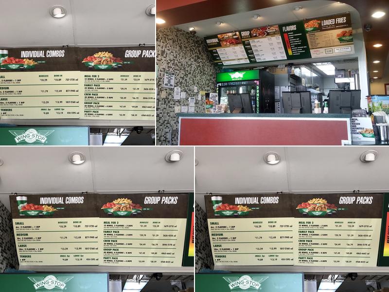 Wingstop Menu