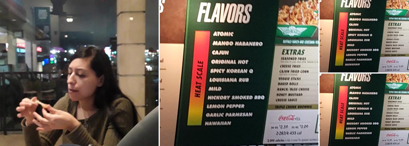 Wingstop Menu