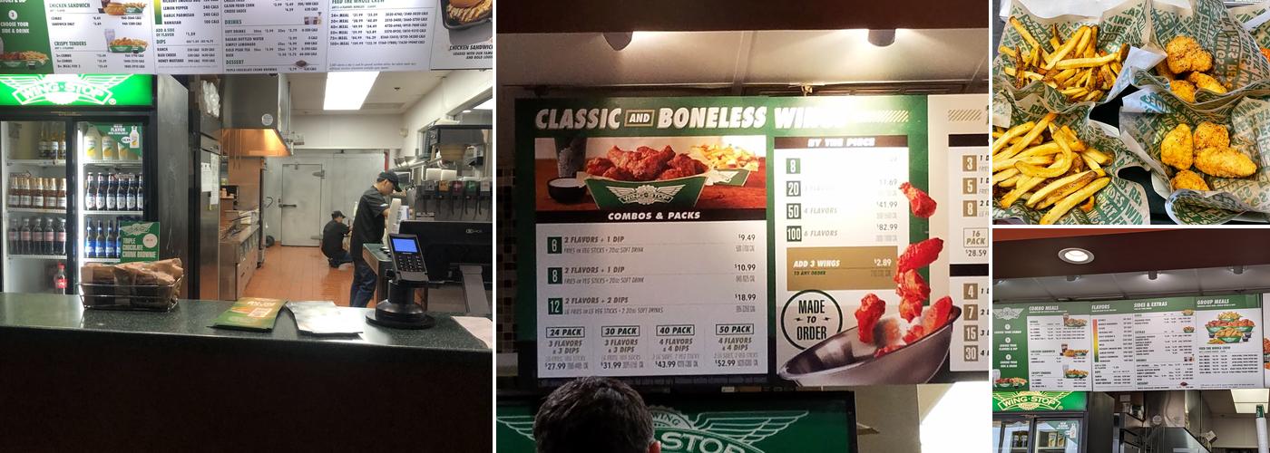 Wingstop Menu