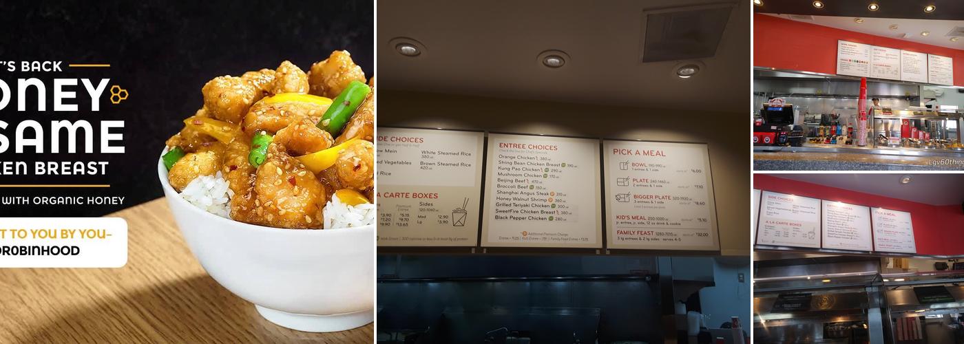 Panda Express Menu