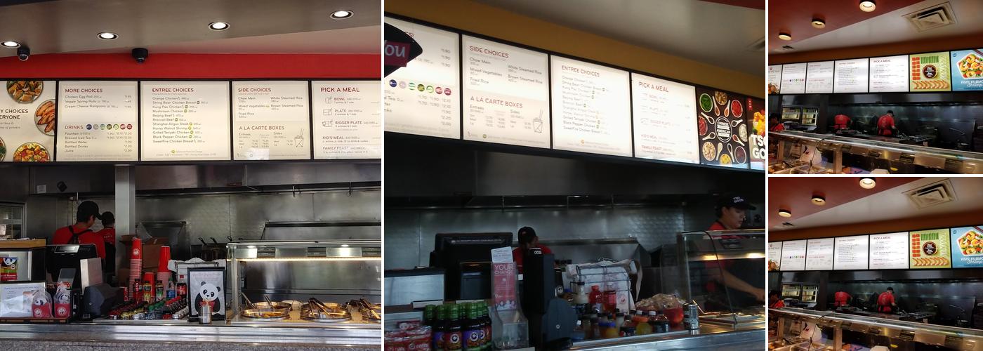 Panda Express Menu