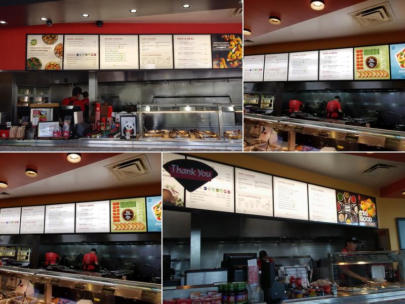 Panda Express Menu