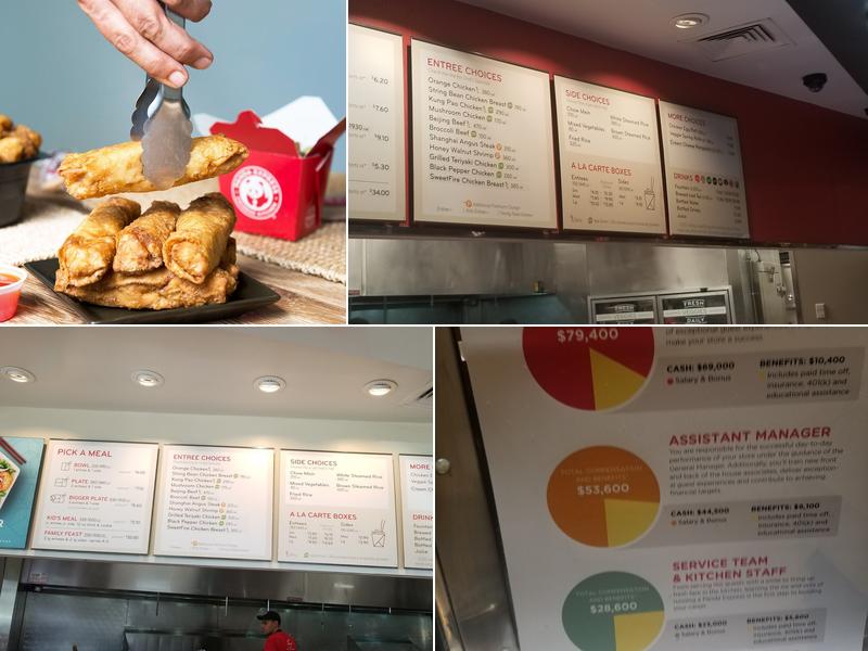 Panda Express Menu