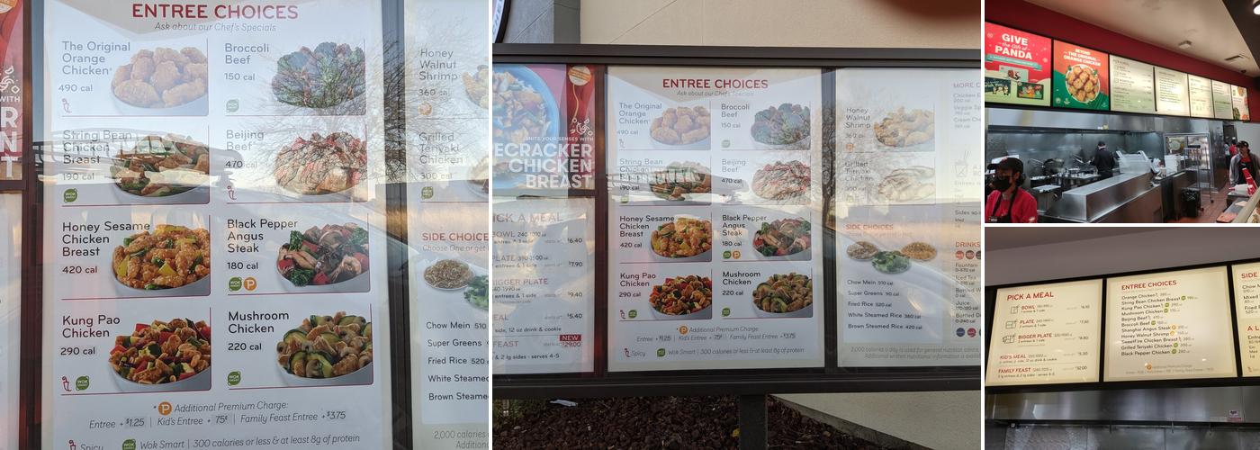 Panda Express Menu