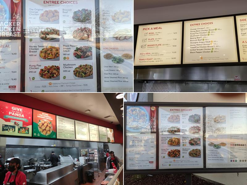 Panda Express Menu