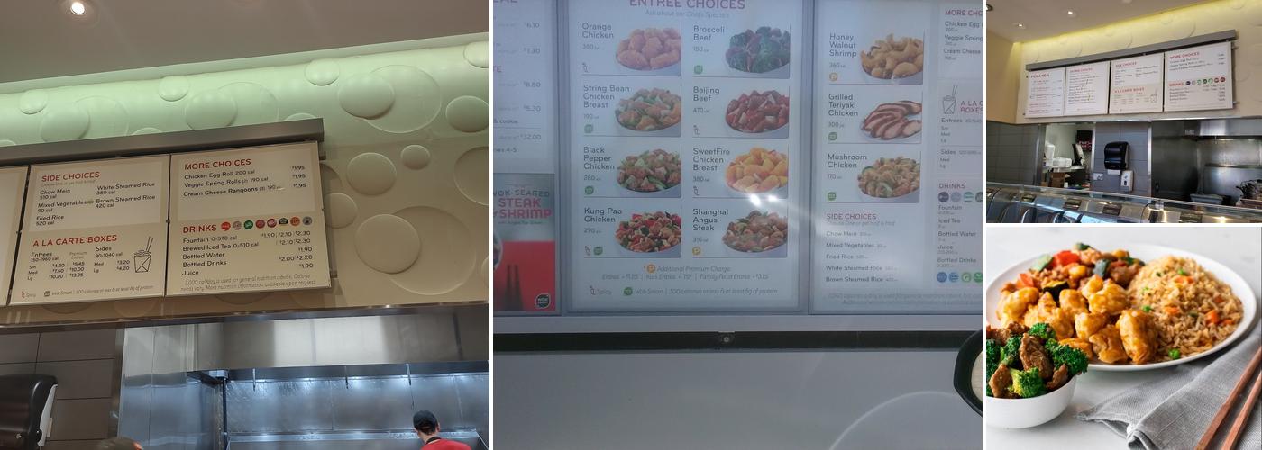 Panda Express Menu
