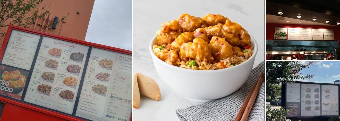 Panda Express Menu