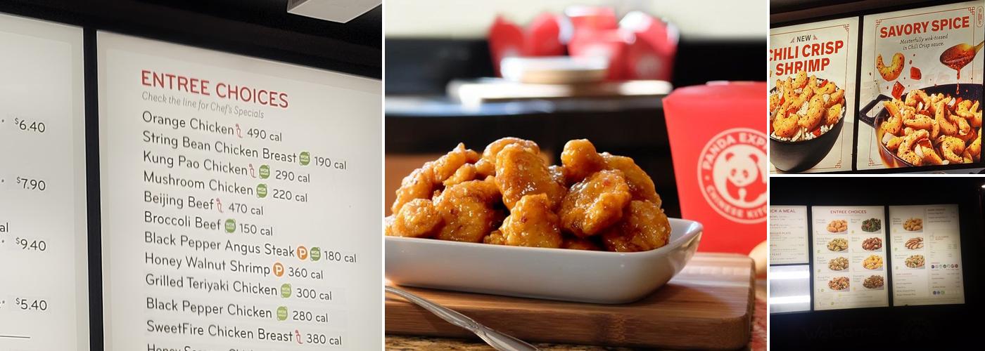 Panda Express Menu