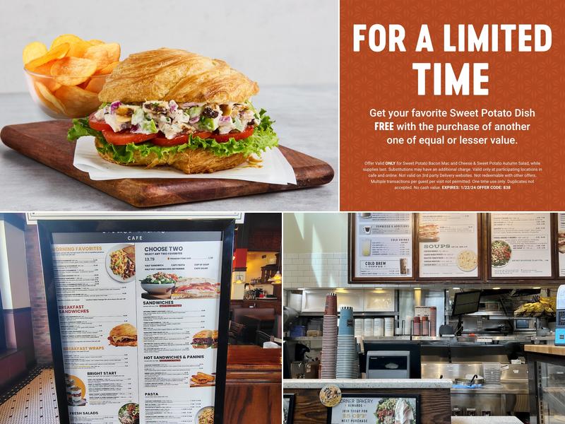 Corner Bakery Menu