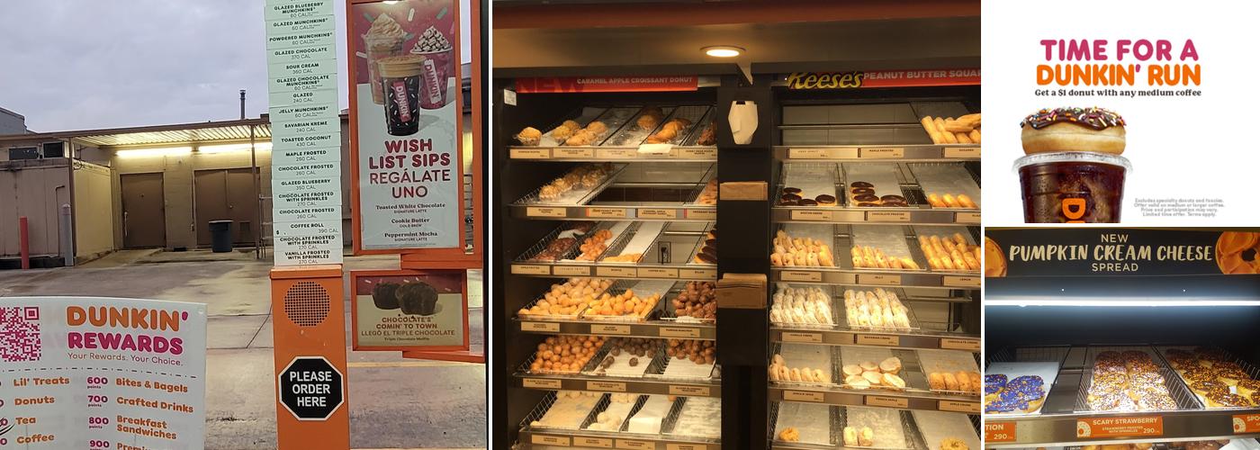 Dunkin' Menu