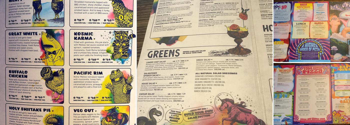 Mellow Mushroom Wesley Chapel Menu