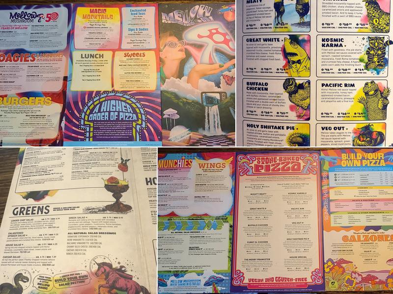 Mellow Mushroom Wesley Chapel Menu