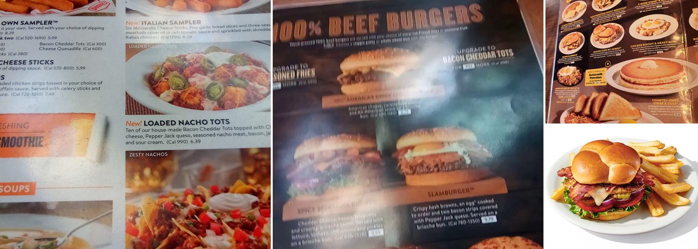 Denny's Menu