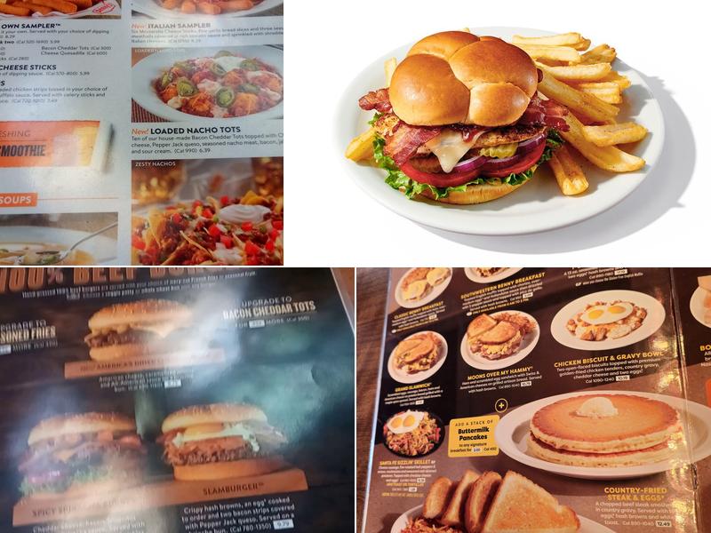 Denny's Menu