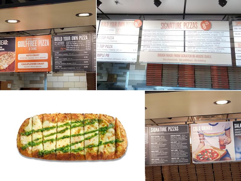 Blaze Pizza Menu