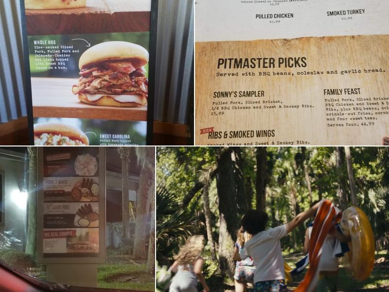 Sonny's BBQ Menu